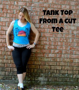 DIY T-Shirt Tank Top | Ways to Cut a T-Shirt into a DIY Tank