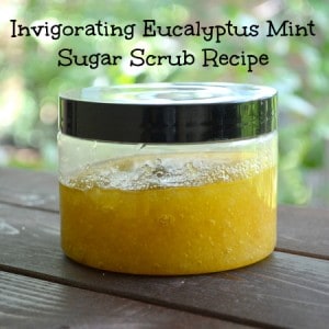 Sugar Scrub Recipe - DIY Invigorating Eucalyptus Mint Body & Hand Scrub