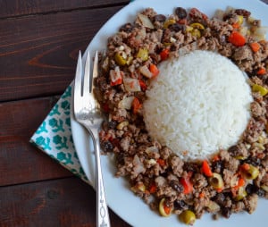 picadillo made with venison