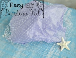 How to Make a Wedding Veil - Easy DIY Bandeau Veil
