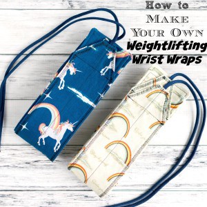 DIY Weightlifting Wrist Wraps Pattern & Tutorial