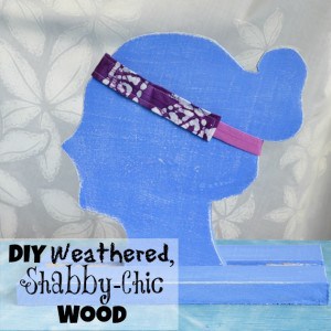 How to DIY Distressed, Weathered Paint Shabby-Chic Wood