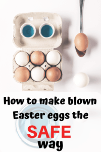 How to make blown easter eggs the safe way