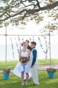 How to Make your Own DIY Bamboo Wedding Arch