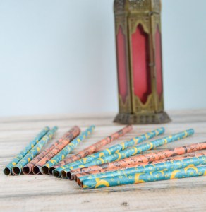DIY Paper Straws - How to Make your Own Custom Paper Straws