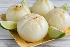 Salted Lime Mexican-Inspired Roasted Onions