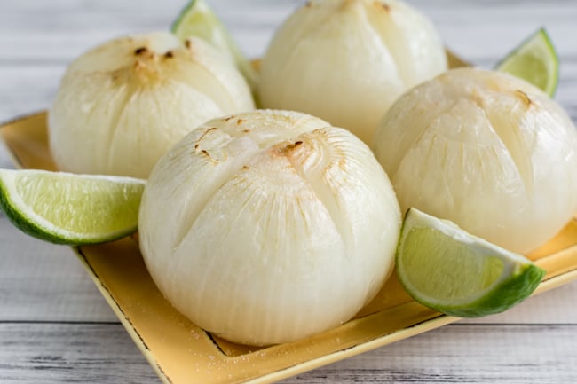 Salted Lime Mexican-Inspired Roasted Onions