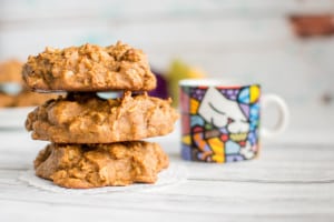 pumpkin oatmeal cookies