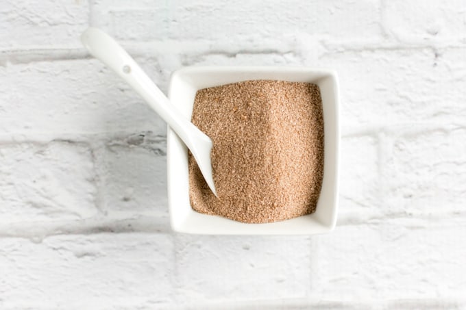cinnamon topping for homemade graham crackers