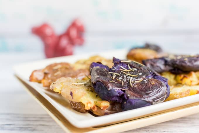 mostly make-ahead roast potatoes