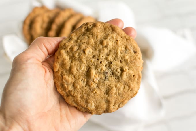 Bakery Style Oatmeal Cookies