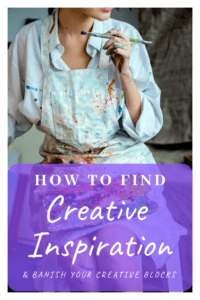 How to Find Creative Inspiration - with free printable worksheet!