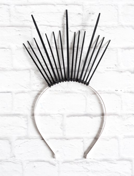 zip tie crown diy Headdress Saint's The Artisan Life DIY  Headband Tutorial  Tutorial Sunburst zip tie crown diy Headdress Saint's The Artisan Life DIY  Headband Tutorial  Tutorial Sunburst