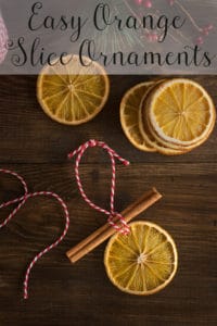 Orange slice ornaments tutorial - simple and delicious smelling!