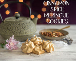 Cinnamon Spice Meringue Cookies