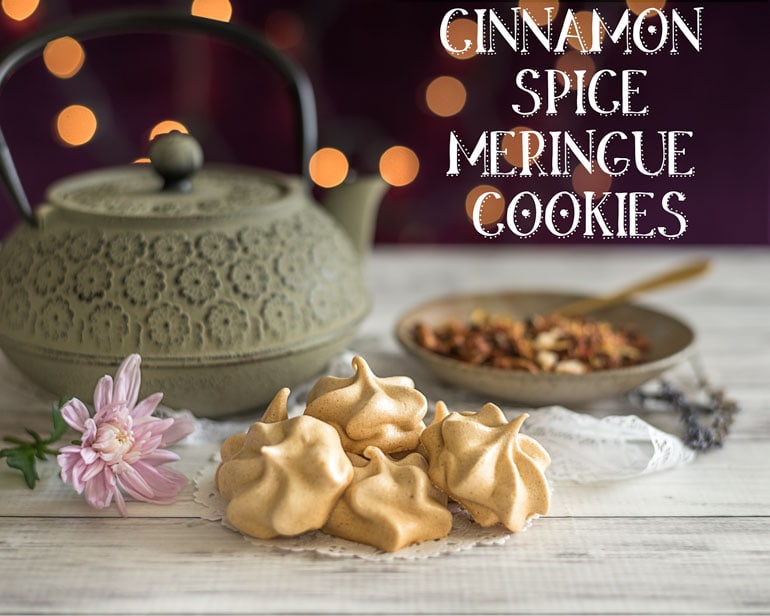 Cinnamon Spice Meringue Cookies The Artisan Life