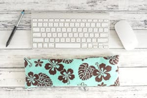 How to Make a Keyboard Wrist Rest - Easy Sewing Project