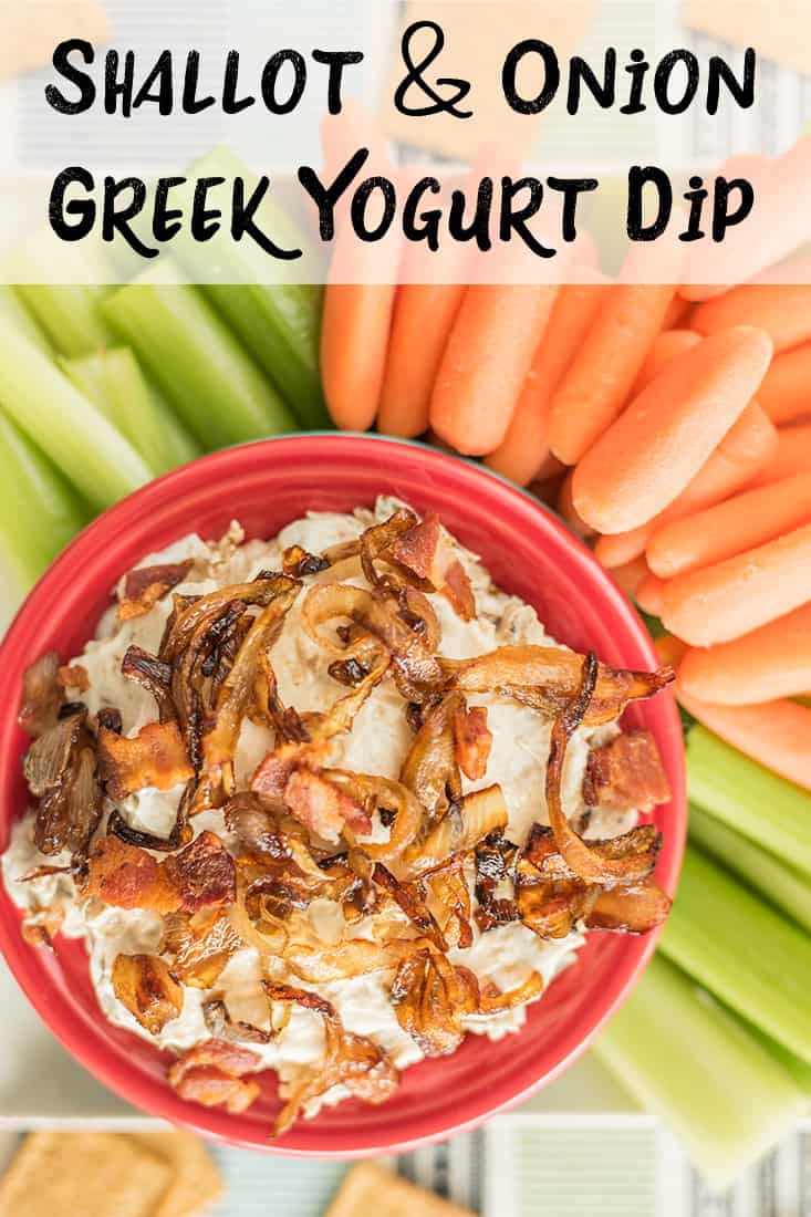 Shallot & Onion Greek Yogurt Dip