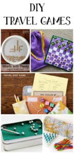 DIY Travel Games - travel games for adults