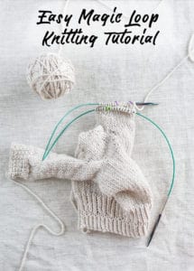easy magic loop knitting tutorial