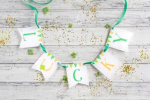 Lucky Printable Gratitude Banner for St. Patrick's Day
