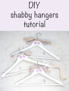 DIY Shabby Hangers Tutorial