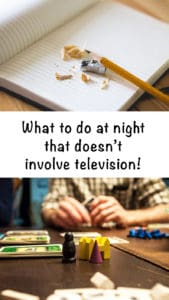 What to Do at Night that Doesn't Involve Television
