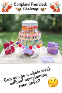 Complaint Free Week Challenge