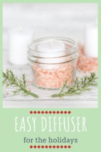 easy essential oil diffuser for the holidays