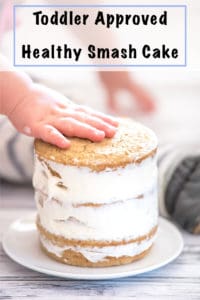 toddler approved healthy smash cake recipe