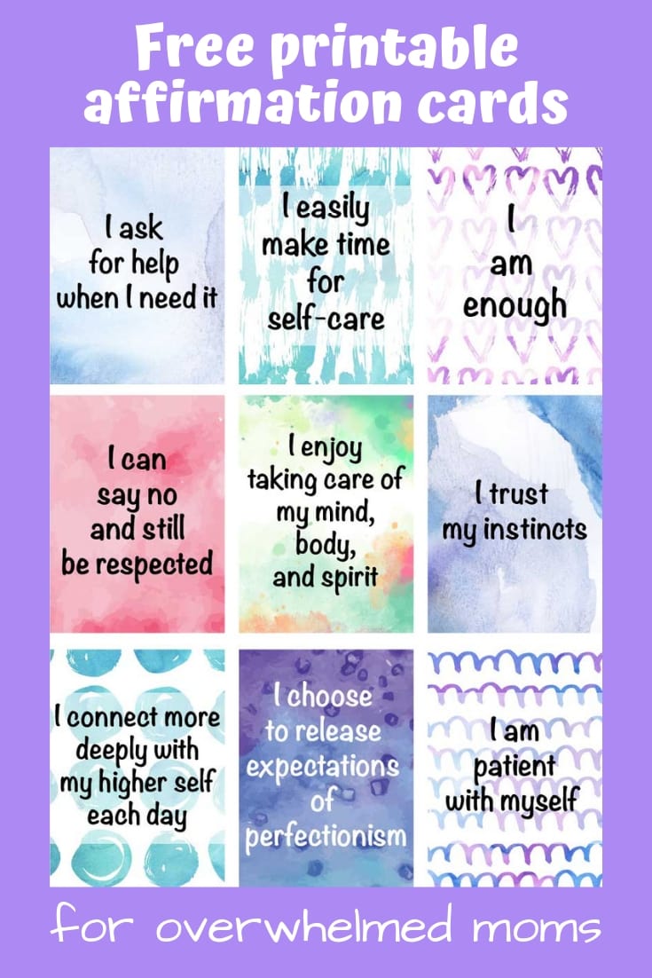 Irresistible image inside free printable affirmation cards Obsessed image throughout free printable affirmation cards