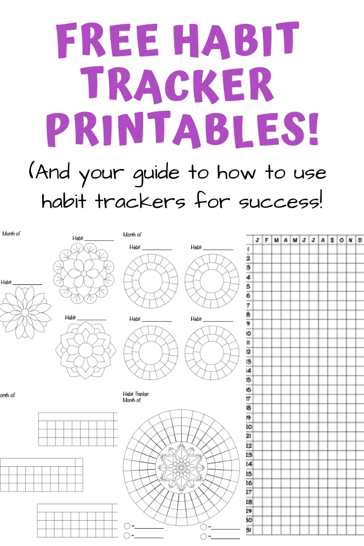 9+ Free Habit Tracker Printables & How to Use a Habit Tracker Printable